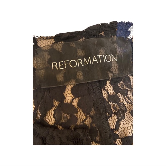 Reformation Sample Sale Open Front Lace Jacket - Picture 2 of 2